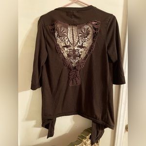 Lace Crochet Cardigan